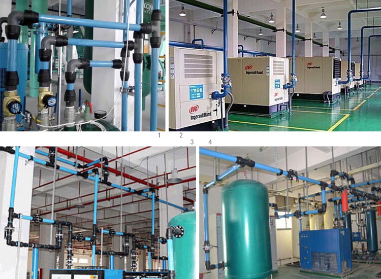 螺桿空壓機管道安裝